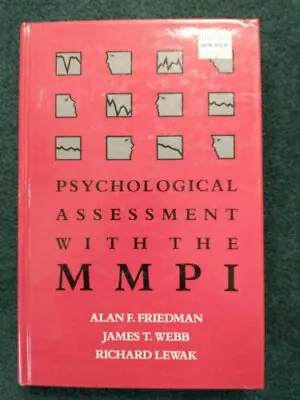 $13.75 • Buy Psychological Assessment With The MMPI-2/MMPI-2-RF, Hardcover Friedman 