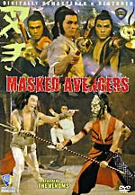 Masked Avengers * DVD NEW * Remastered * Venoms (fast Shipping) • $14.39