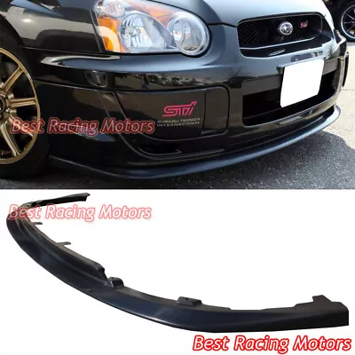 $89.99 • Buy For 2004-2005 Subaru Impreza Vlimited Style Front Bumper Lip (Urethane)