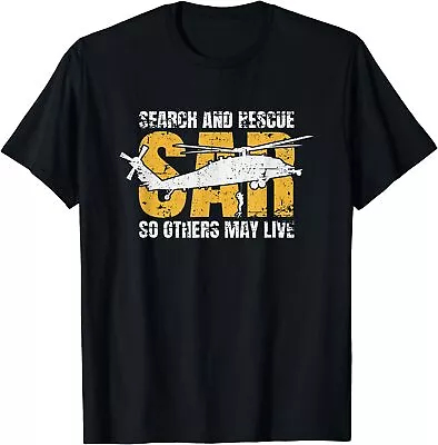 Search And Rescue Helicopter SAR Vintage Distressed Design T-Shirt Size S-5XL • $15.99