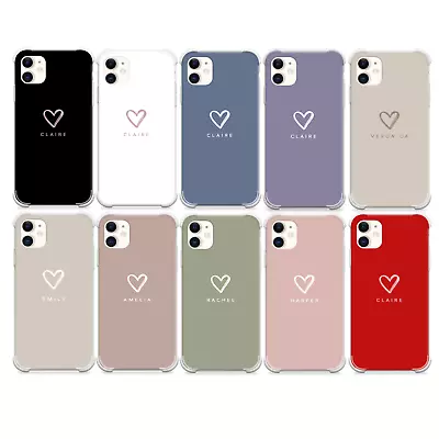 Personalised Phone Case For IPhone 15 Pro Max Plus 13 14 12 XR 7 Cover Silicone • £6.29