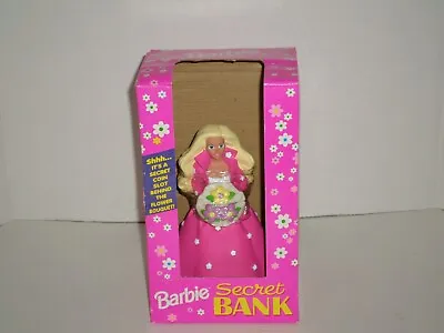 1993 Mattel Barbie Secret Bank - Boxed Vintage • $20