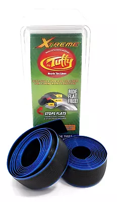 Mr Tuffy X-Treme Anti Puncture Flat Bicycle Tire Liner 27.5/29x2.12 -2.60  Blue • $44.84