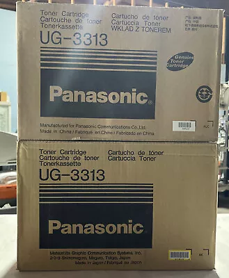 Lot Of 2 UG3313 PANASONIC DX-1000 TONER BLACK • $49