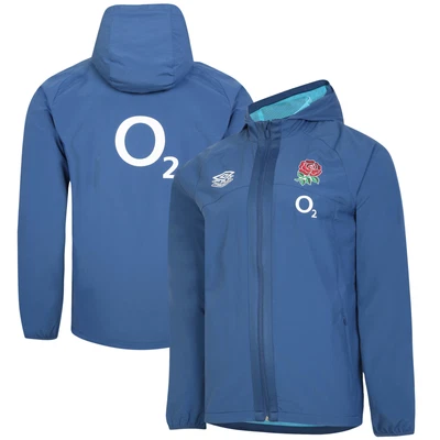 £45.50 • Buy England Rugby Umbro Shower Jacket Outwear - Ensign Blue - Mens