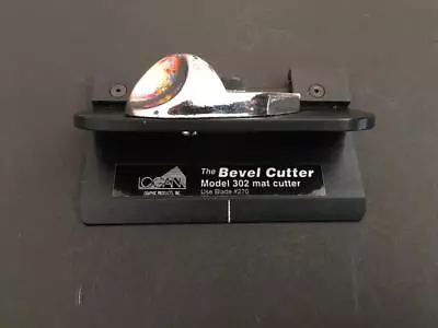 Logan Bevel Cutter Model 302 Mat Cutter + Model 500 Mat Knife Lot • $24.99