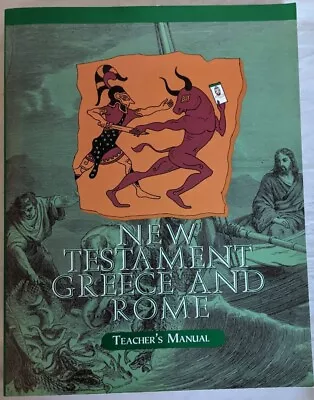 Veritas Press New Testament Greece & Rome Teachers Manual Redemption Homeschool  • $19.98