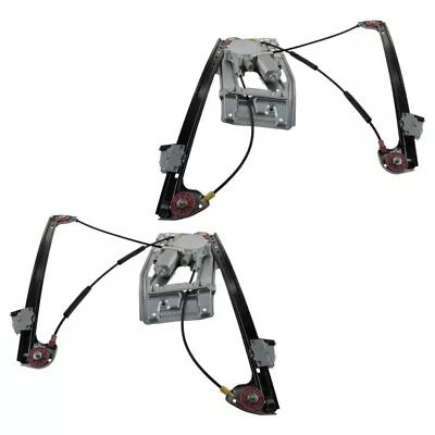 Power Window Regulator Front Driver & Passenger Pair For BMW 5-Series E39 • $238.85