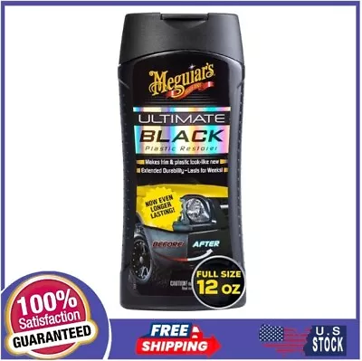 Meguiars Ultimate Black Plastic Restorer 12 Oz. Bottle • $13.38