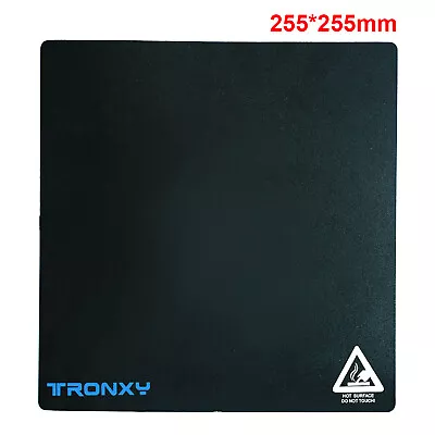 Tronxy Heated Bed Hotbed Sticker Sheet Build Surface 255x 255mm For 3D Printer • $9.69