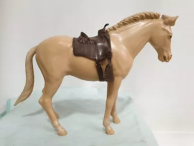 Marx Palomino Horse W/ Saddle. 1967 Vintage • $39