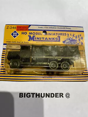 Roco Minitanks !/87 WW2 German 7 Ton Truck • $12.95