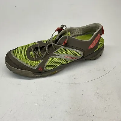 Vasque Lotic 7051 Green Orange Hiking Water Shoes Vibram Soles Womens Size 9.5 M • $16