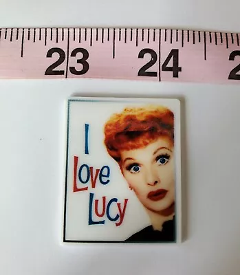 I LOVE LUCY LUCY Badge Reel Teacher Nurse ID Badge Holder Red Head Beautifu • $13.99
