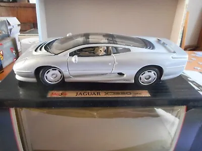 Maisto Special Edition 31807 Jaguar XJ220 (1992) 1:18 Silver + Box • £17.50