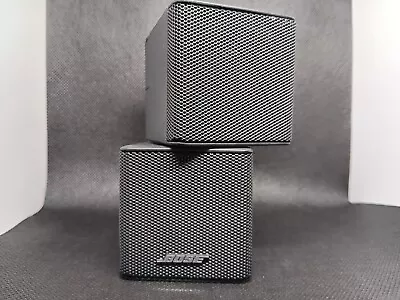 Bose Lifestyle Jewel Mini Double Cube Speakers Acoustimass Black (SINGLE) • $17.50