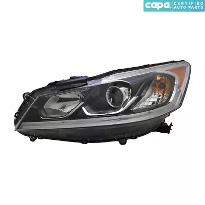 New Halogen Head Lamp Assembly Left Fits 2016-2017 Honda Accord 33150T2AA81 Capa • $226.84