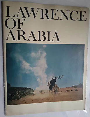 Lawrence Of Arabia.Film Programme.Columbia Pictures.1962.Peter O'Toole.Lean • £10