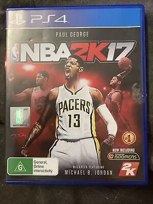 NBA 2K17 PS4 Game Used (b40/17) Free Post • $30