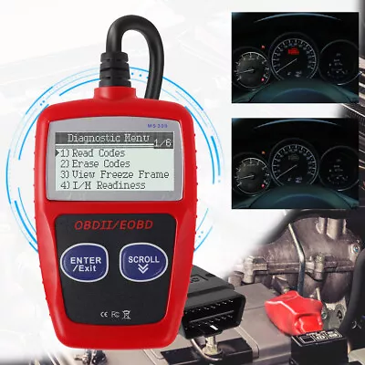 Car Fault Code Reader I/M Readiness Accurate Engine Diagnostic Scanner OBD2·. • £10