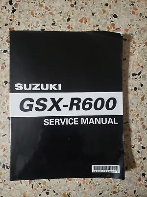 $29.99 • Buy 2000 Suzuki GSX-R600 Repair Service Manual Book 
