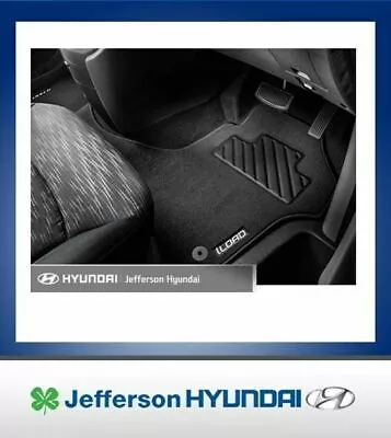 Genuine Hyundai ILoad Tailored Front Carpet Mats Set From 2007 To 2021 • $100.04