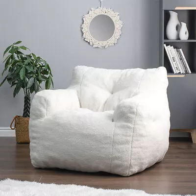 Giant Bean Bag Chair Floor Sofas Minimalist Living Room Tatami Lazy Sofa Beanbag • £109.95