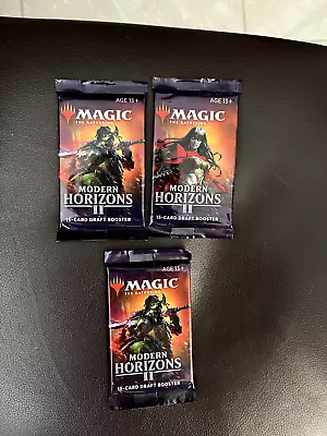 Magic The Gathering Modern Horizons II Booster X3 Factory Sealed • $15