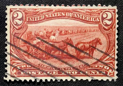$1.49 • Buy US Stamp Scott #286 ~ 1898 2c Trans-Mississippi Expo: Farming In The West GR23