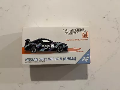 Hot Wheels ID HKS Nissan Skyline GT-R BNR34 R34 *Opened* • $35