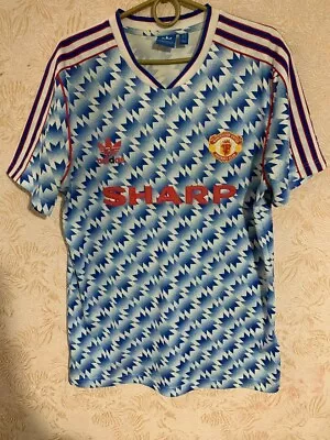 Manchester United Adidas Sharp Football Shirt • $13.50