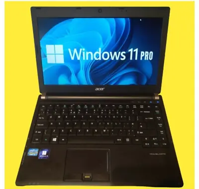 13.3  WINDOWS 11 + ANDROID Acer 633 I5 3.20GHz TURBO 8GB RAM SSD AA • £54