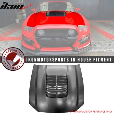 Fits 10-14 Ford Mustang GT500 & 13-14 GT V6 GT500 Style Front Hood Cover Bodykit • $749.99