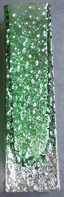 £75 • Buy Whitefriars Glass Nailhead Vase Green Geoffrey Baxter 9683 Mid Century Modern