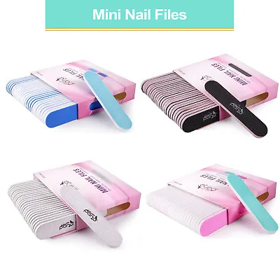 PANA 25pc Double-Sided Emery Board Mini Nail Files For Manicures & Nail Prep • $7.99