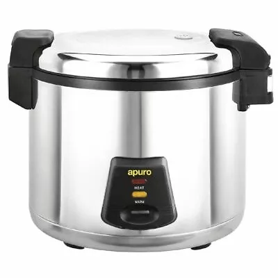 Apuro Rice Cooker / Steamer 6L Dry /13L Cooked Capacity Restaurant Takeaway  • $381.15
