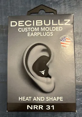 Decibullz Custom Molded Earplugs 31db Highest NRR  Hearing MADE IN AMERICA • $18