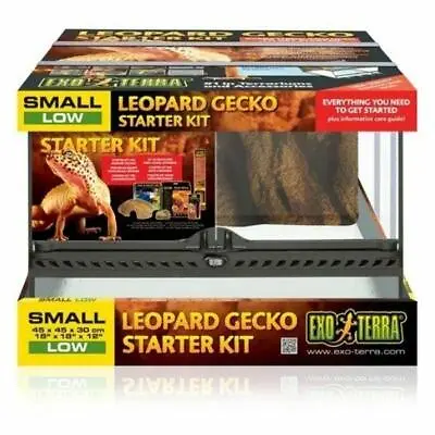 £199.35 • Buy Exo Terra Starter Kit Versatile Leopard Gecko Terrarium Amphibian & Reptile Keep
