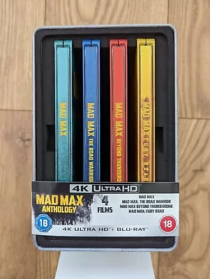£69 • Buy Mad Max Anthology 4k Ultra Hd Blu Ray Uhd Steelbook Zavvi Ltd Edition Uk