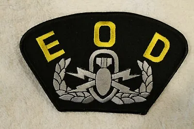 EOD PATCH - Military Unit Police Bomb Squadron Army Navy Marines USMC Air Force • $3.45