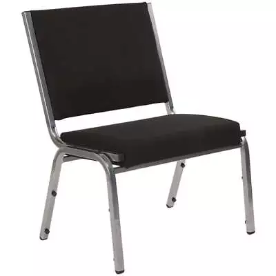 Flash Furniture Hercules Fabric Bariatric Medical Reception Chair In Black • $145.99