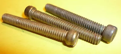 £1.10 • Buy Three Meccano Brass Finish 1 1/8 Inch Cheesehead Bolts, Part 111d