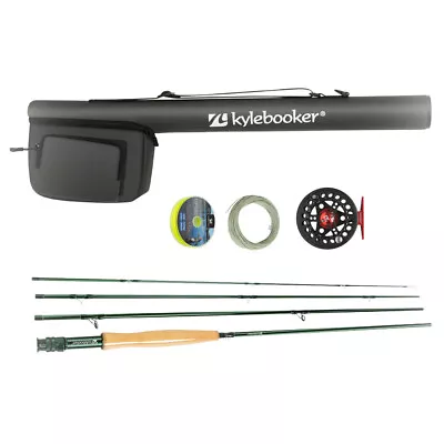 3/4/5/6/7/8WT Rod Reel Combo Outfit Fly Fishing Complete Full Kit  Carry Bag • $95.99