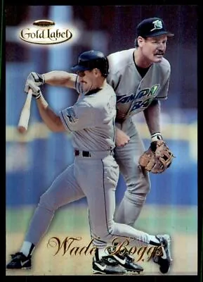 1998 Topps Gold Label Wade Boggs #59 Refractor • $5.99