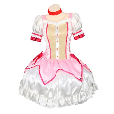 Mahou Shoujo /Magical Girl Kaname Madoka Anime Outfit Full Set Cosplay Costume • $59.23