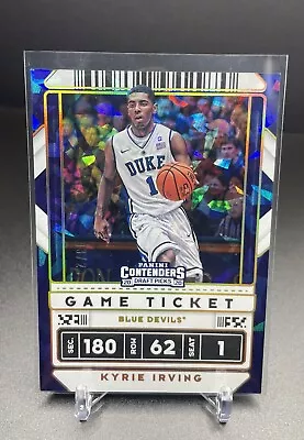 Kyrie Irving 2020 Panini Contenders Draft Picks Cracked Ice Game Ticket 03/23 • $16