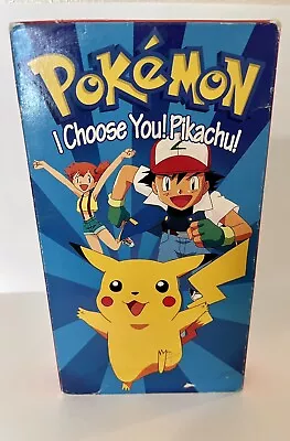Pokemon Vol. 1: I Choose You Pikachu (VHS 1998 Dubbed) • $10.90
