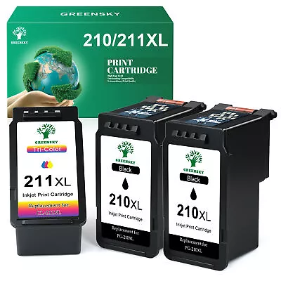 PG-210XL CL-211XL Ink Cartridge Compatible For Canon PIXMA MP280 MP480 MP490 Lot • $15.95