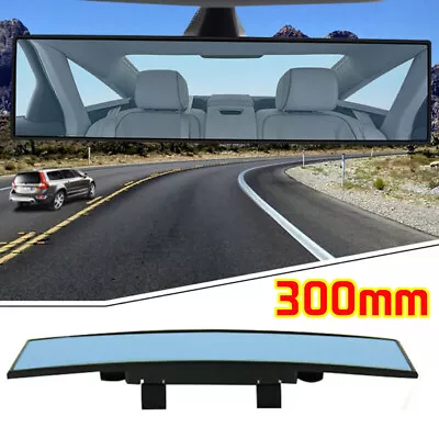 300mm Interior Clip On Auto Dimming Car Rear View Mirror Universal Panoramic RV • $13.49