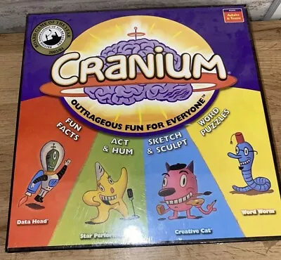 Cranium Board Game 2005 Edition - Outrageous Fun For Everyone ! New • £8.99